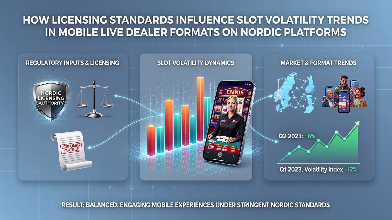Data visualization of slot volatility trends across Nordic mobile platforms in 2026